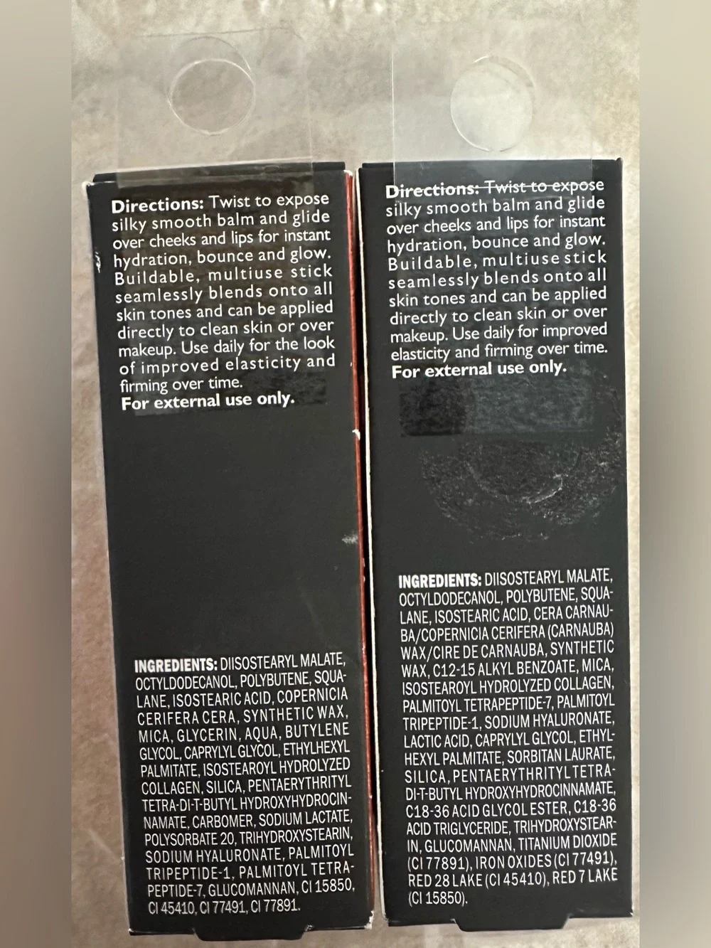 NIB 2 Peter Thomas Roth Collagen Bounce Stick Blush Glow discontinued
